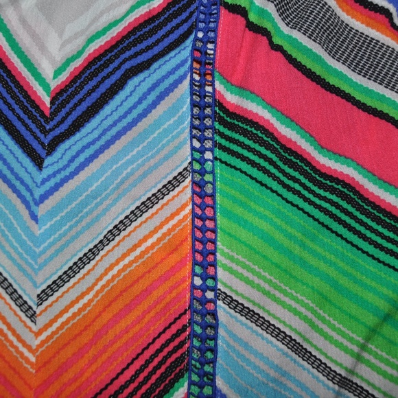 MELISSA MCCARTHY SEVEN7 Striped Topper Cover-Up D8 - Picture 6 of 8